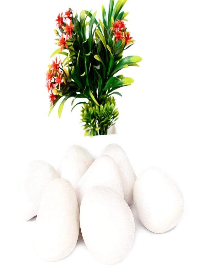 Power Stone Pebbles Unpolished Snow White Decorative Stone Marble Pebbles for Landscaping & Garden Decoration (White, 3 Kg) - Image 4